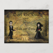 Het Briefkaart Date Gothic opslaan (Voorkant)