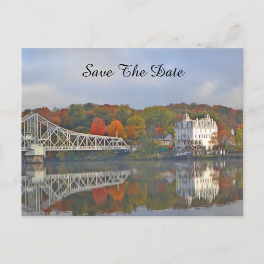 Het Briefkaart Datum goed maken opslaan (Voorkant)