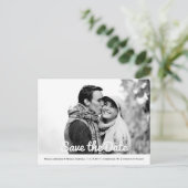 Het Briefkaart Datum opslaan (Staand voorkant)