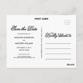 | Het Briefkaart Datum opslaan (Achterkant)