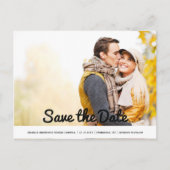 Het Briefkaart Datum opslaan (Voorkant)