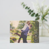 Het Briefkaart Datum opslaan (Staand voorkant)