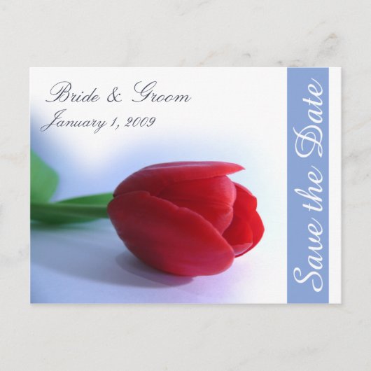 Het Briefkaart Datum opslaan (Voorkant)