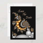 Het Briefkaart Datum opslaan (Voorkant / Achterkant)