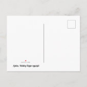 Het Briefkaart Datum opslaan (Achterkant)