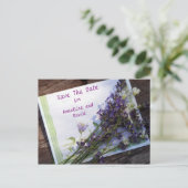 Het Briefkaart Datum opslaan (Staand voorkant)