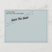 Het Briefkaart Datum opslaan (Achterkant)