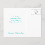 Het Briefkaart Datum opslaan (Achterkant)