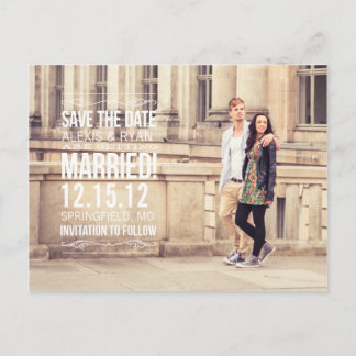 Het Briefkaart Datum opslaan