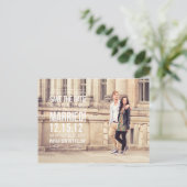 Het Briefkaart Datum opslaan (Staand voorkant)