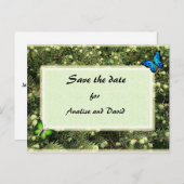 Het Briefkaart Datum opslaan (Voorkant / Achterkant)