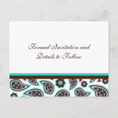 Het Briefkaart Datum opslaan | C1 (Achterkant)