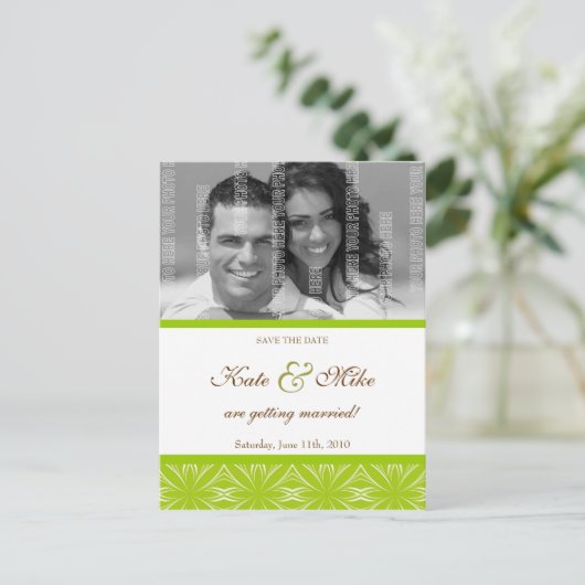 Het Briefkaart Datum opslaan | F1 (Staand voorkant)