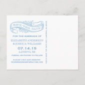 Het Briefkaart Datumbanner opslaan (Achterkant)