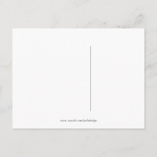 Het Briefkaart Datumhorizon opslaan (Achterkant)