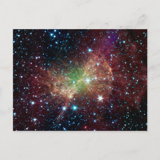 Het Briefkaart Dumbell Nebula (Voorkant)