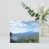 Het Briefkaart Etna-uitzicht monteren (Staand voorkant)