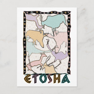 Het Briefkaart Etosha