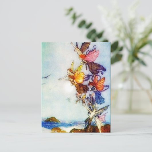 Het briefkaart Fairies (Staand voorkant)