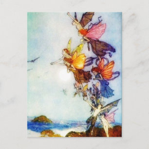 Het briefkaart Fairies