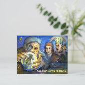 Het briefkaart Fortunate Fortune van Mike Winterba (Staand voorkant)