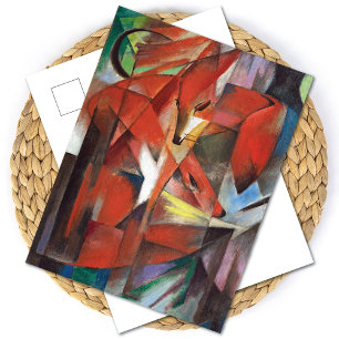 Het Briefkaart Foxes Franz Marc