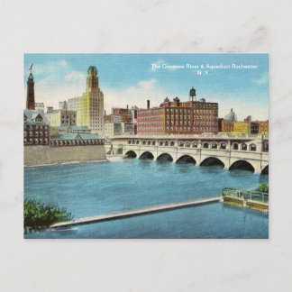 Het Briefkaart Genesee River & Aqueduct