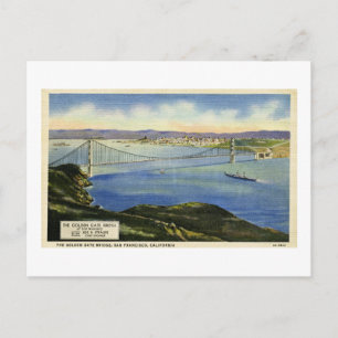 Het Briefkaart Golden Gate Bridge
