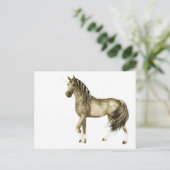 het Briefkaart Golden Unicorn (Staand voorkant)