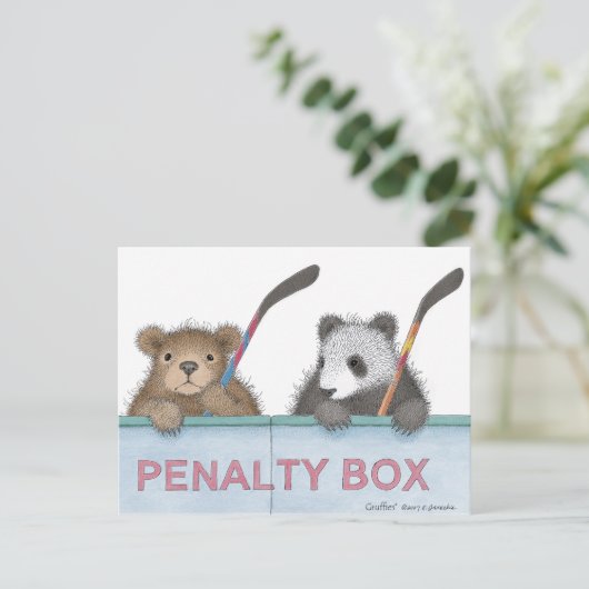Het briefkaart Gruffies® (Staand voorkant)