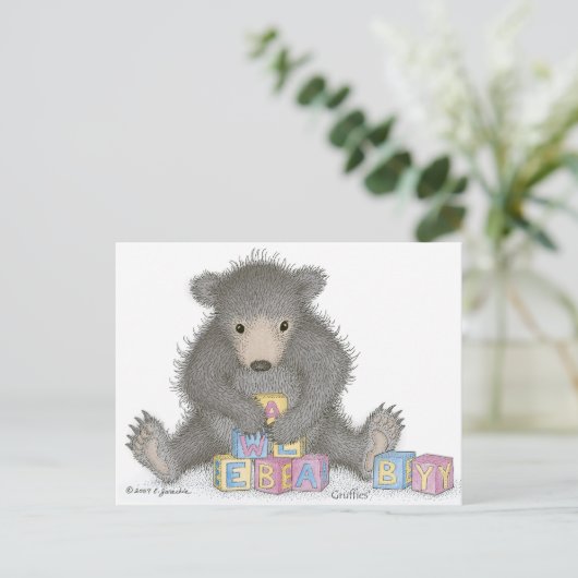 Het Briefkaart Gruffies® (Staand voorkant)