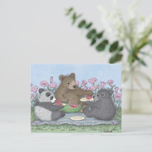 Het briefkaart Gruffies® (Staand voorkant)