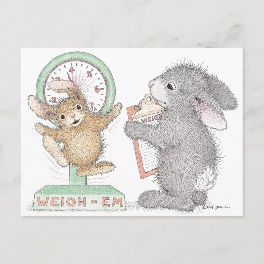 Het Briefkaart HappyHoppers® (Voorkant)