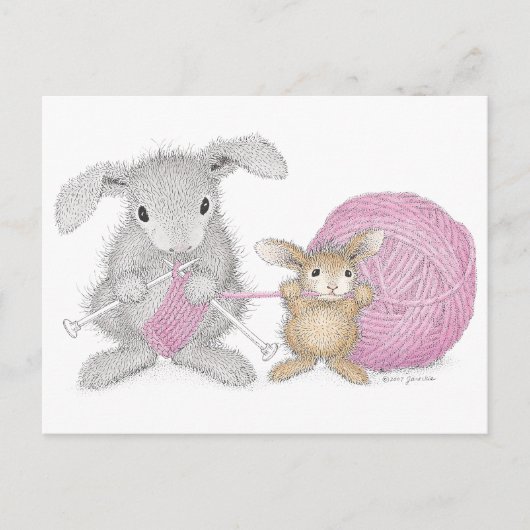 Het Briefkaart HappyHoppers® (Voorkant)