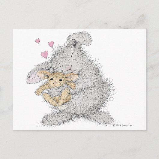 Het Briefkaart HappyHoppers® (Voorkant)