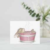 Het briefkaart HappyHoppers® (Staand voorkant)