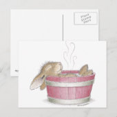 Het briefkaart HappyHoppers® (Voorkant / Achterkant)