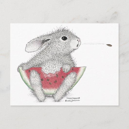 Het Briefkaart HappyHoppers® (Voorkant)