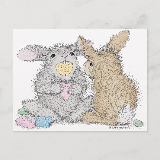 Het Briefkaart HappyHoppers® (Voorkant)