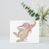 Het Briefkaart HappyHoppers® (Staand voorkant)