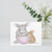 Het Briefkaart HappyHoppers® (Staand voorkant)