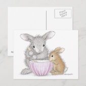 Het Briefkaart HappyHoppers® (Voorkant / Achterkant)