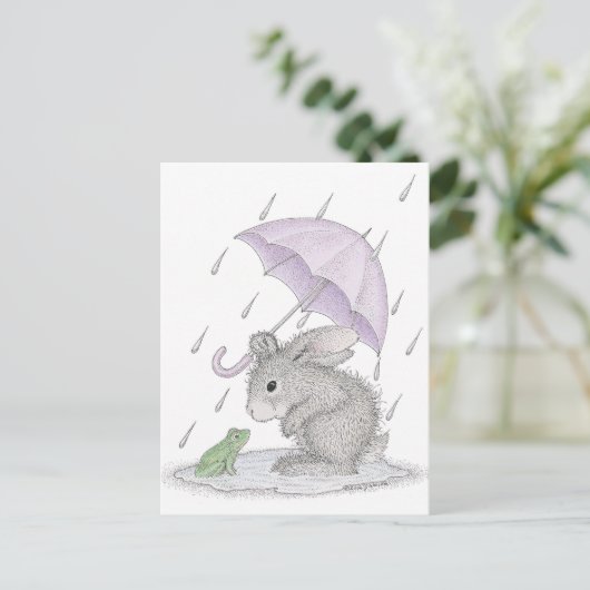 Het Briefkaart HappyHoppers® (Staand voorkant)