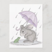 Het Briefkaart HappyHoppers® (Voorkant)