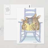 Het Briefkaart HappyHoppers® (Voorkant / Achterkant)