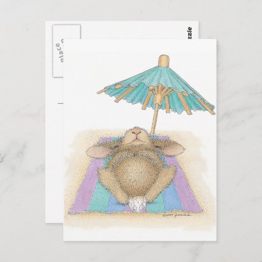 Het Briefkaart HappyHoppers® (Voorkant / Achterkant)