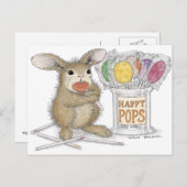 Het Briefkaart HappyHoppers® (Voorkant / Achterkant)