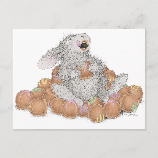 Het Briefkaart HappyHoppers® (Voorkant)