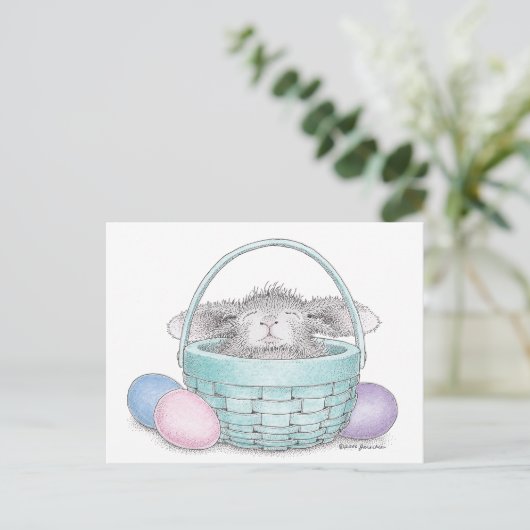 Het Briefkaart HappyHoppers® (Staand voorkant)