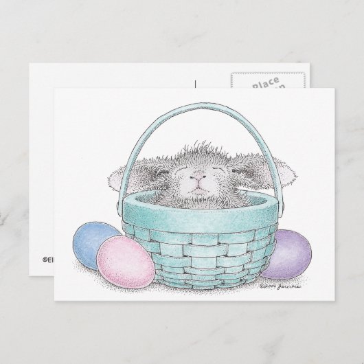 Het Briefkaart HappyHoppers® (Voorkant / Achterkant)